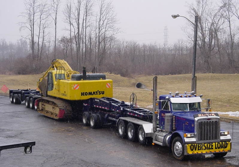 heavy haulage transport